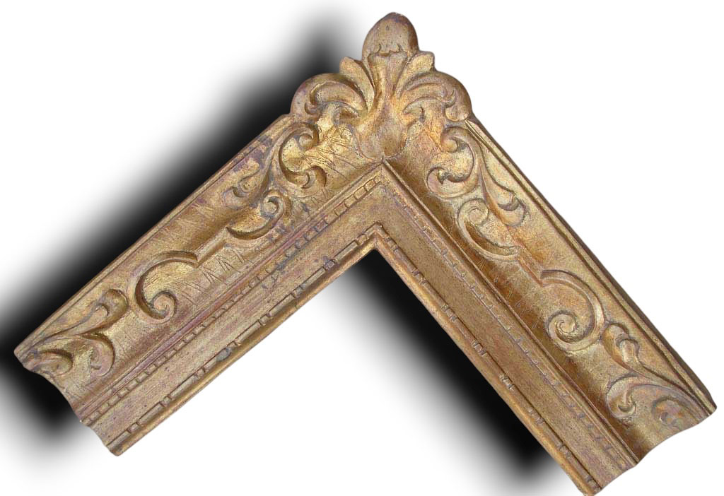 Sculpté Louis XV or